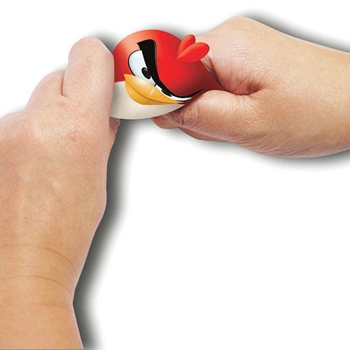 Десткая игрушка мялка Angry Birds