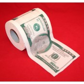 Дизайнерская туалетная бумага с приколами