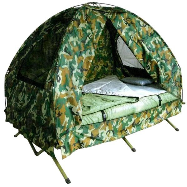 Палатка - раскладушка, с матрасом