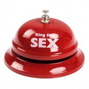 Звонок настольный "Ring for a kiss" или "Ring for a sex"